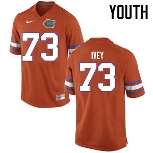 Youth Florida Gators #73 Martez Ivey NCAA Nike Orange Authentic Stitched College Football Jersey NKB3862VQ